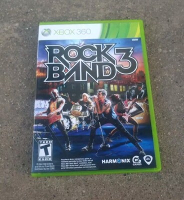 Rock Band 3 Complete Microsoft Xbox 360, 2010 Guitar Hero 14633195217| eBay