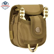 Tactical Slingshot Bag MOLLE Pouch Catapult SteelBall Package Outdoor Waist Bag