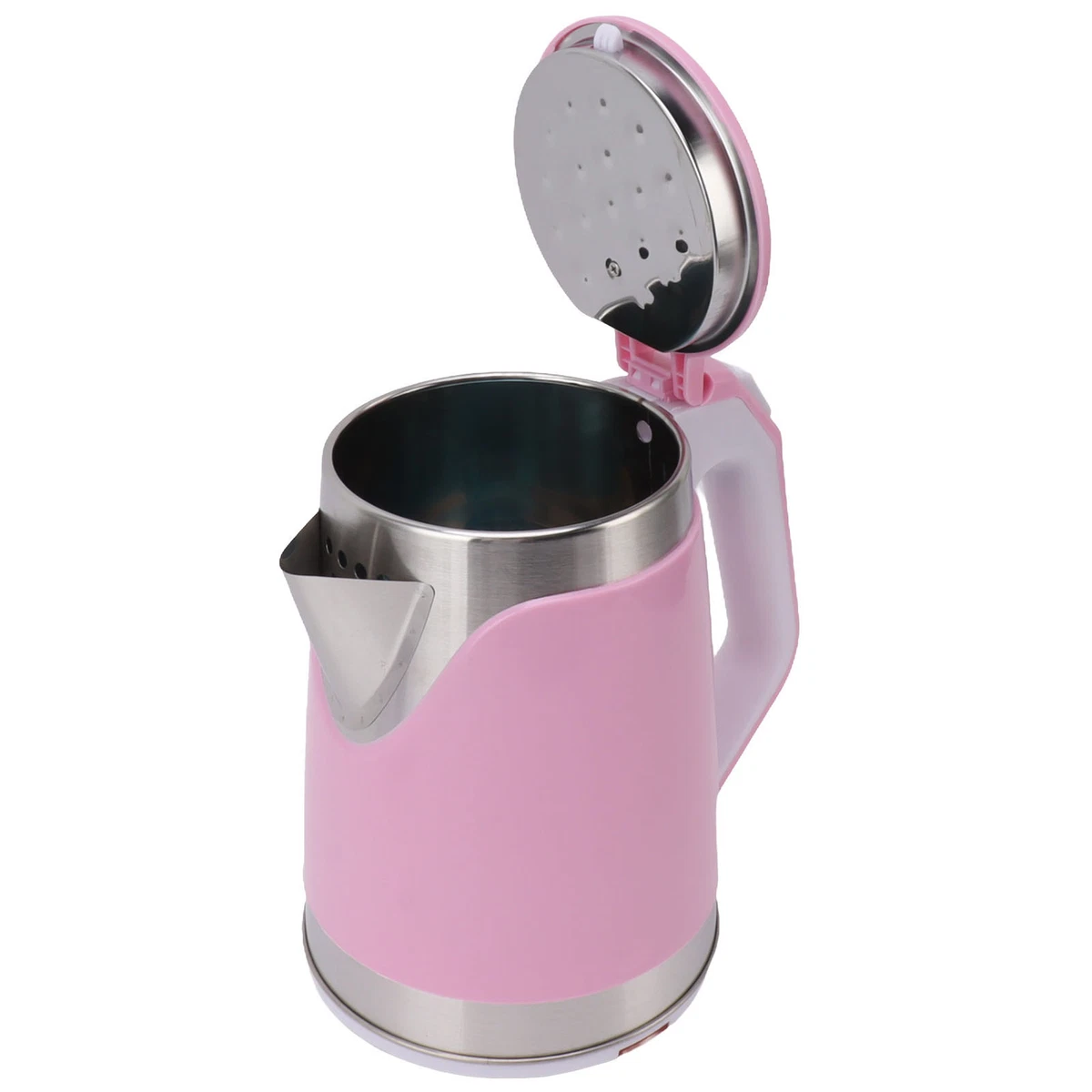 Pink electric tea kettle cheap