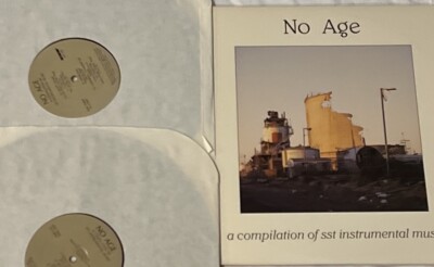 No Age A Compilation Of SST Records Instrumental Music VINYL 2x LP  1987 NM/NM