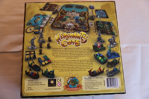 Merchants Cove board game plus Expansions Secret Stash Rancher Oracle Innkeeper - Picture 3 of 19