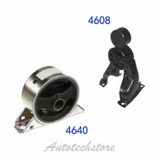 For Mitsubishi Outlander 2.4L AT Engine Motor Mount Set M597 4608 4640