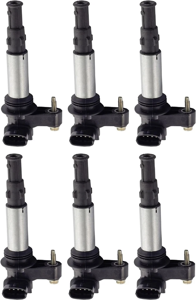 6x bujías NGK y 6x bobina de encendido para GMC Buick Allure Cadillac CTS STS 3,6 L Foto 2 de 4