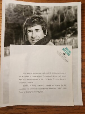 c Bob Beatti press release photo coach U.S. ski team /ABC WWSports 1972 olympics
