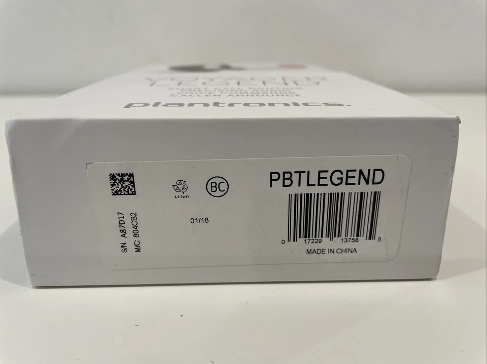 Plantronics Voyager Legend In Ear Headset - Black - Image 4 of 4