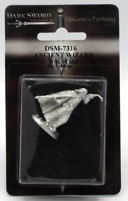 Dark Sword DSM-7316 Ancient Wizard with Staff (Tom Meier) Sorcerer Mage Hero 