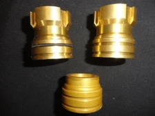 ALUMINUM HYDRAULIC SLAVE CYLINDER END CAP SET OF (3) MARINE BOAT