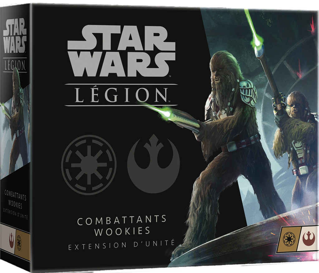 Combattants Wookies Star Wars Légion pour renforcer armée Rebelle FFSWL83