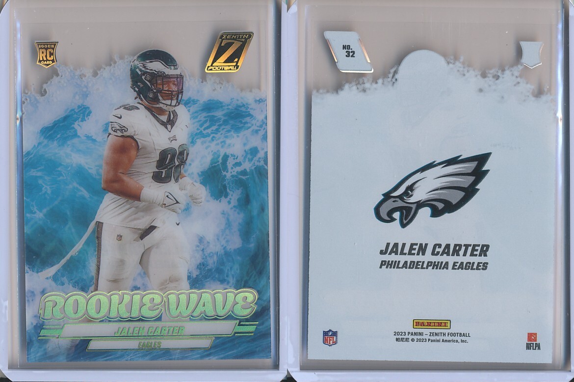 2023 ZENITH ROOKIE WAVE #32 JALEN CARTER