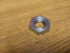 x BSA BANTAM D7 D10 D14 B175 TRIUMPH T20 FRONT WHEEL SPINDLE NUT 37-1093 90-5717