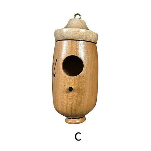 1Pcs Hummingbird House for outside Hanging, Wooden Humming Bird Nest for Wren Sw - Picture 15 of 15