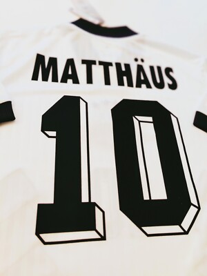 Germany Matthaus Official Adidas Icon 90s Jersey Shirt Reissue