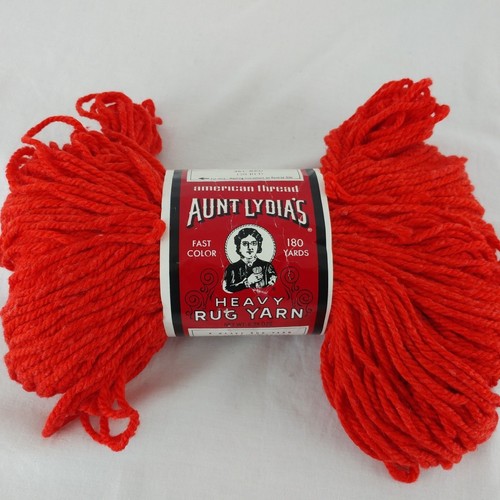 Aunt Lydias Rug Yarn Crochet Knit 55 COLORS 70-180 Yd Skeins Rayon Cotton Vtg - Picture 94 of 105