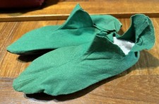 Green Fairy Elf Slippers Shoes Cosplay Costume Handmade