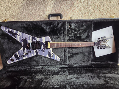 ~ USA ~ 1 of 2 ~ Dean Dime o Flage Dimebag Darrell Pantera Electric Guitar ML