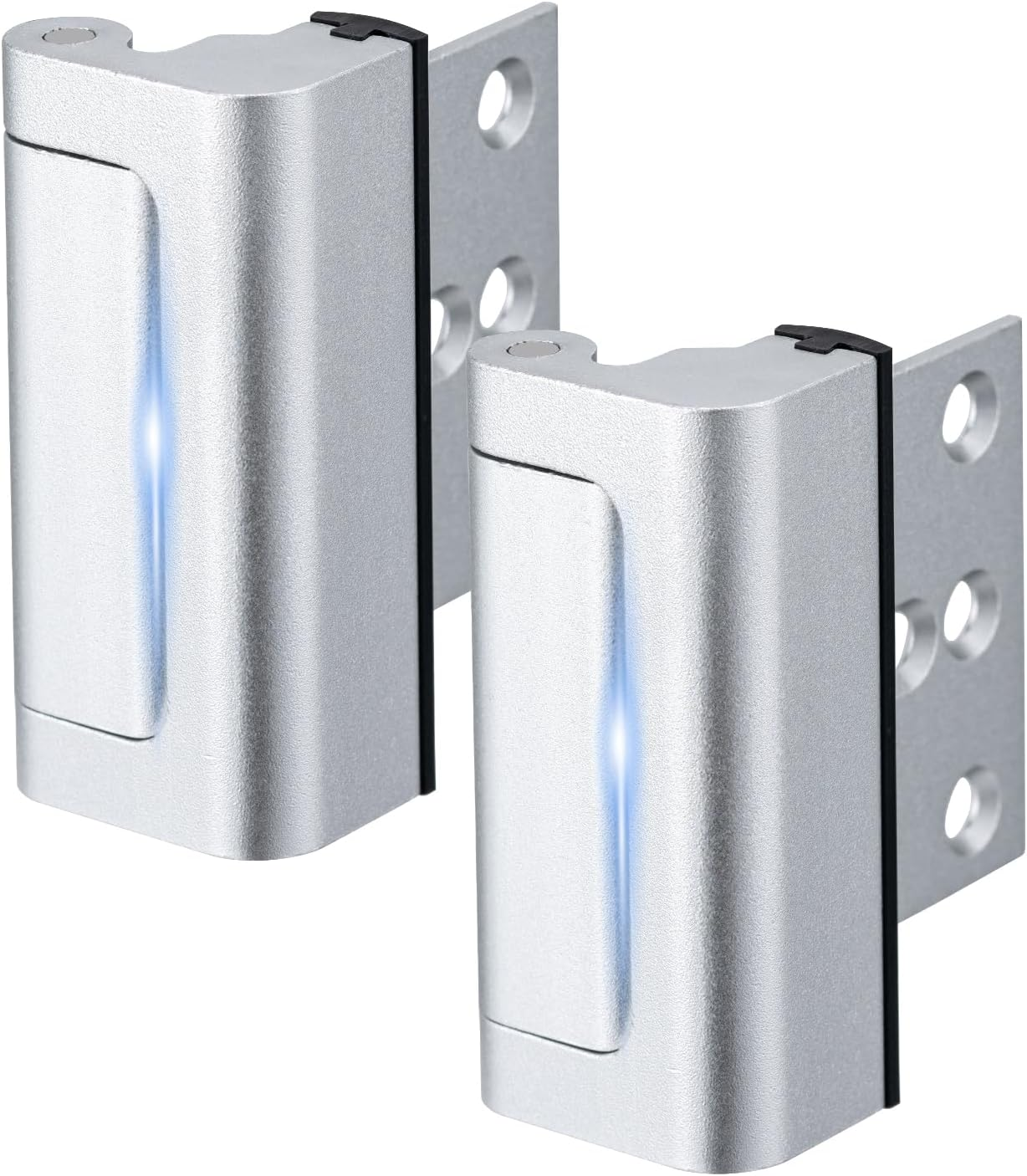 2 Pack Home Security Door Lock with 3 Inch Stop Childproof Reinforcement  