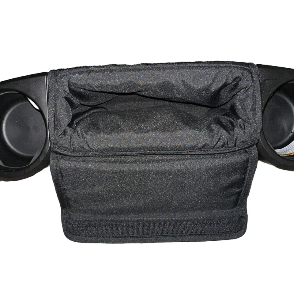 Carrinho conversível Chicco Corso Flex Legend preto bandeja para pais peças de bolso - Imagem 4 de 4