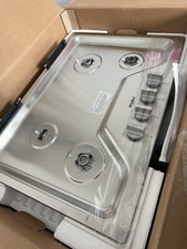 30-inch Gas Cooktop Whirpool with EZ-2-Lift  Hinged Cast-Iron Grates