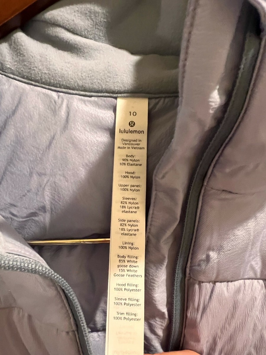 NWT Lululemon Down For it All Jacket Sizes: 8 & 10 | eBay NWT Lululemon Down For it All Jacket Sizes: 8 & 10 | eBay