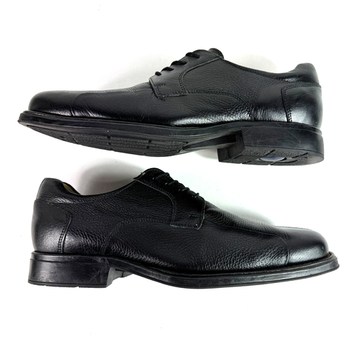 Studio Belvedere Mens Bay Bridge Leather Dress Shoes Derby Loafers Black 12 EEE - Picture 5 of 8