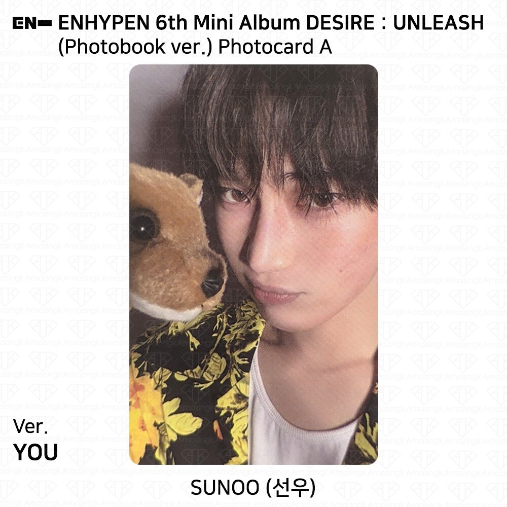 ENHYPEN 6th Mini Album Desire : Unleash Photobook ver