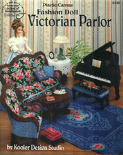 FASHION DOLL VICTORIAN PARLOR FURNITURE PLAYS...