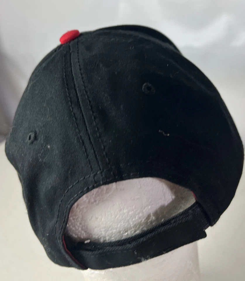 Genuine Budweiser KING OF BEERS Hat Cap Strapback BUD Spellout - Image 2 of 4