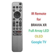 IR Remote Control For Sony Bravia UHD  TV KD-65X80CK XR-65X90CK XR-75X90CK