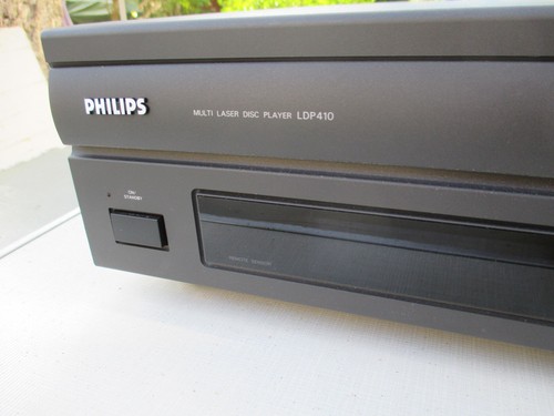 Philips LDP-410 Match Line Hochwertiger LaserDisc Player (Bildplattenspieler) LD - Afbeelding 5 van 13