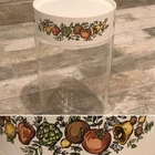 Pyrex See & Store Spice O Life Glass Canister w/ Lid Food Storage
