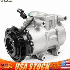 Air Conditioner Compressor W/ Clutch For 2007-2009 Kia Spectra Kia Spectra 2.0L