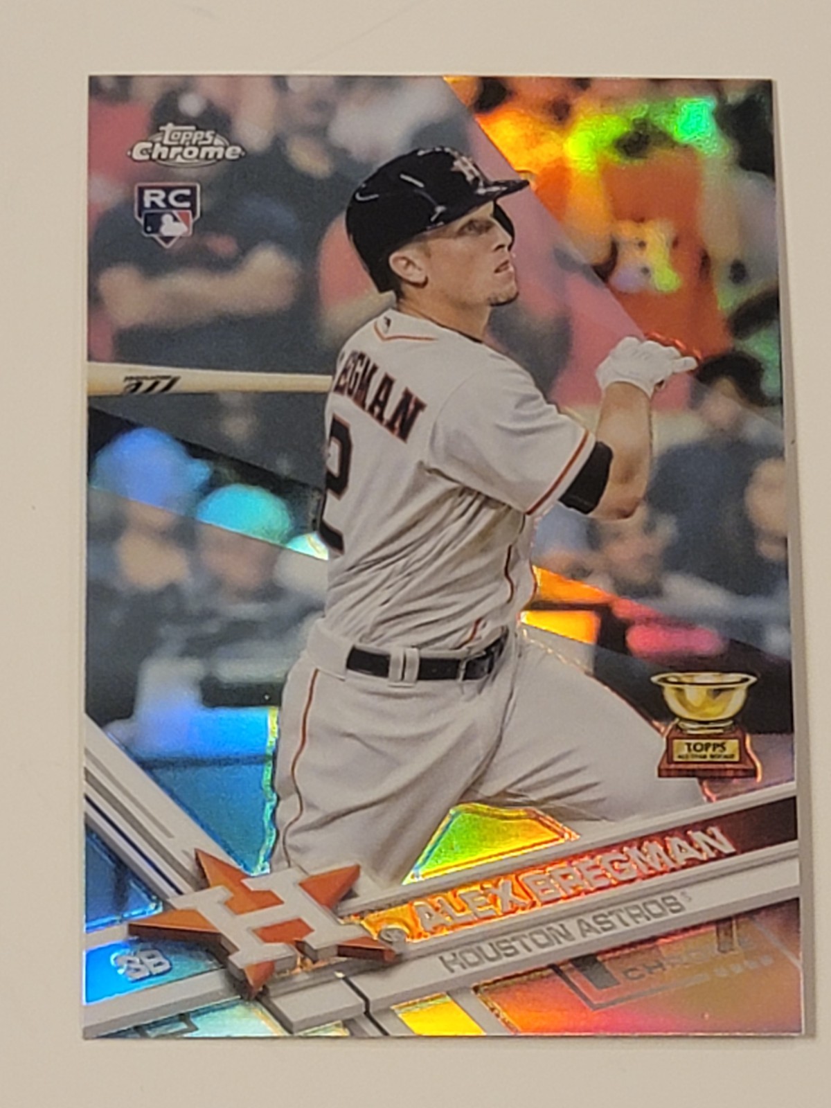 2017 Topps Chrome ALEX BREGMAN Refractor Rookie RC #9 Chicago Cubs