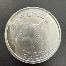 Scarce Go Sammy Uh Huh Beach Broadcast Aloha 1 Oz 999 Silver Round 1st Edition  100.00 per troy oz