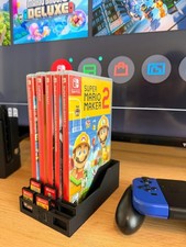 Nintendo Switch Game Card Holder  Case Organizer  3D Printed Storage Stand