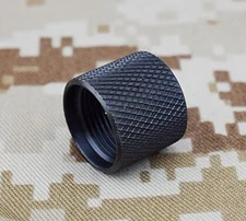 Thread protector 5/8"x24 Black Oxide .625" long, .740" diameter. #3133