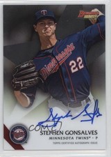 2015 Bowman's Best Best of 2015 Auto Stephen Gonsalves #B15-SG Auto 4o3