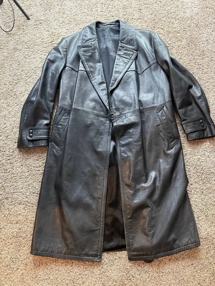 German Trench Coat In Vintage Outerwear Coats & Jackets For Men