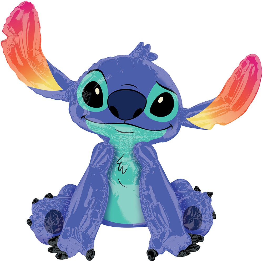 Anagram 38" Stitch Airwalker Foil Balloon - Lilo & Stitch Party Decoration