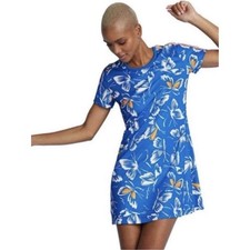 adidas x Farm Rio Butterfly Print Mini Dress M