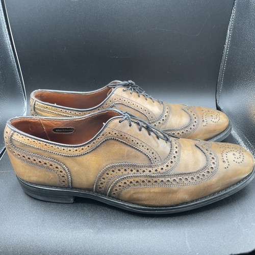 Allen Edmonds MCALLISTER Men's Wingtip Size 12 In Walnut