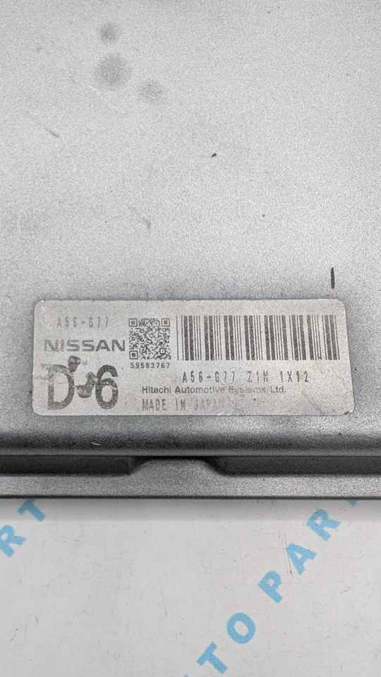 Nissan Máxima Hitachi A56-G77 Z1N 2012 usado ECU Foto 2 de 4