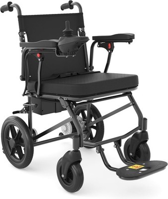 Lightweight Electric Wheelchair Foldable Power Motorized Wheelchairs 20 Mile New