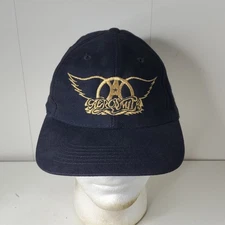Aerosmith Nine Lives Concert Hat Black Snapback Cap 9 Lives World Tour Giant