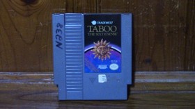 Nintendo NES Taboo The Sixth Sense Video Game Tradewest 1989 Japan