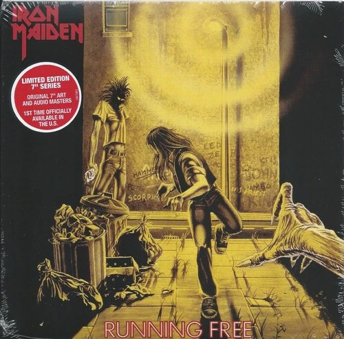 IRON MAIDEN Running Free SEALED limited edition 7" series