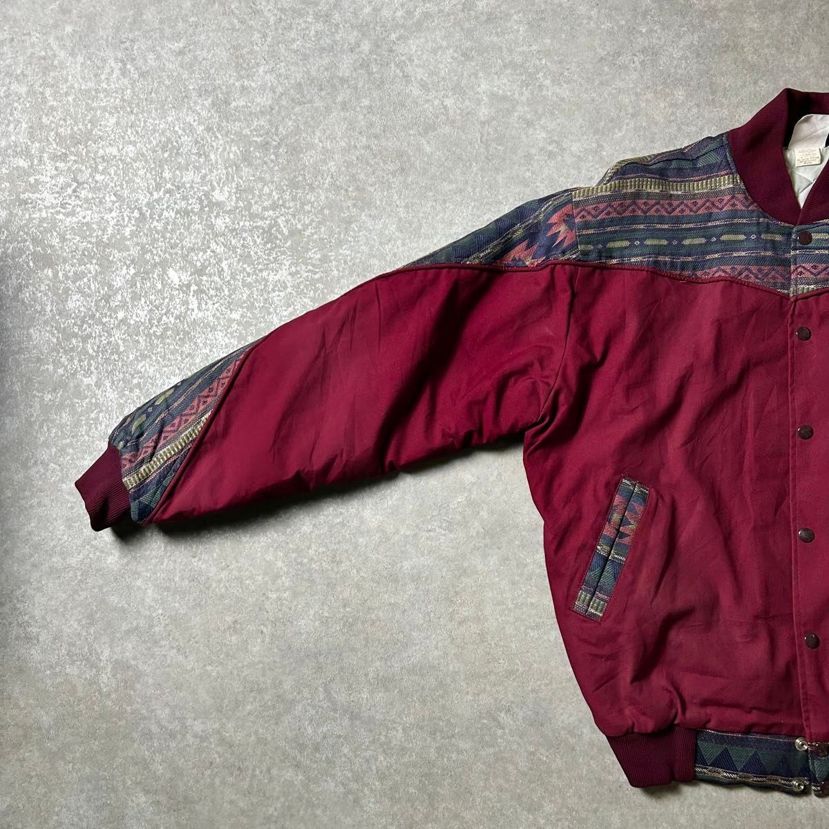 Ultra Rare 90s Native Pattern Panel Switch Award … - image 4