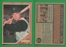 1962 Topps Baseball ~~~ DICK SCHOFIELD ~~~ No. 484 ~~~ FREE S/H ~~