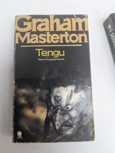 GRAHAM MASTERTON Tengu The Pariah Horror Paperback Books Set Creepy - Picture 5 of 13