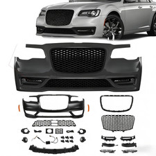 For 2012-2024 Chrysler 300c 300 C Srt8 Srt 8 Srt-8 Front Bumper Cover Set W Led