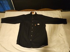 Rasco Fire Resistance Black Duck Shirt Jacket Sz Mediun Regular CAT2 NFPA2112